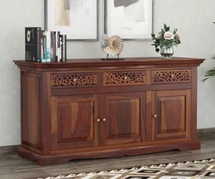 Brynn Sheesham Wood Cabinet and Sideboard